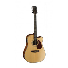 MR710F-NAT MR Series Электро-акустическая гитара, с вырезом, цвет натуральный глянцевый, Cort