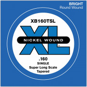 XB160TSL Nickel Wound Tapered Отдельная струна для бас-гитары, .160, Super Long Scale, D'Addario