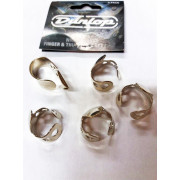 33P.0225 Nickel Silver Медиаторы на палец 5шт, нейзильбер, толщина .0225, Dunlop