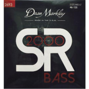 DM2693 SR2000 Комплект струн для 5-струнной бас-гитары, сталь, 46-125, Dean Markley