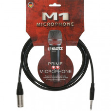 Кабель Klotz микрофонный XLR female, моно jack 6,3, 1м (M1FS1K0100 M1) 