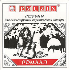 7РОМ Ромалэ Комплект струн для 7-струнной акустической гитары, 12-51, Эмузин