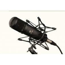 МК-319-Ч-ФДМ1-02 Универсальный конденсаторный микрофон, черный, в ФДМ1-02, Октава