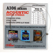 A306-SL-1 Отдельная 1-ая струна для акустической гитары, 011, Alice