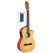 C955CEQ Классическая гитара с звукоснимателем, с вырезом, Caraya