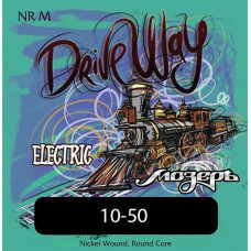 NR-M Drive Way Комплект струн для электрогитары, никель, Medium, 10-50, Мозеръ