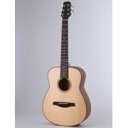 Акустическая гитара Kibin S-Mini, цвет натуральный, с чехлом 