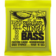 P02832 Regular Slinky Bass Комплект струн для бас-гитары, 50-105, никель, Ernie Ball