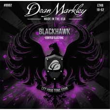DM8002 Blackhawk Комплект струн для электрогитары, с покрытием, 10-52, Dean Markley