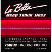 760FM Комплект струн для 4-струнной бас-гитары 49-109 La Bella