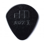 47R1S Jazz I Медиаторы, 24шт, круглый кончик, нейлон, черные, Dunlop