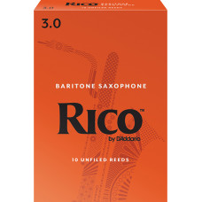 RLA1030 Rico Трости для саксофона баритон, размер 3.0, 10шт, Rico
