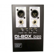 DI20 Преобразователь сигнала для гитары, ди-бокс, активный, N-Audio
