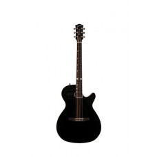 046188 Doyle Dykes Multiac Steel HG Электро-акустическая гитара, черная, с чехлом, Godin