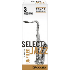 RRS05TSX3M Select Jazz Трости для саксофона тенор, размер 3.0, средние (Medium), 5шт, Rico