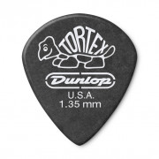 Медиаторы Dunlop Tortex Pitch Black Jazz III 12шт, толщина 1,35мм (482P1.35) 