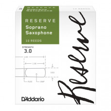 DIR1030 Reserve Трости для саксофона сопрано, размер 3.0, 10шт, Rico