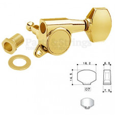 Колки Gotoh SG381-07 3L-3R Золото 