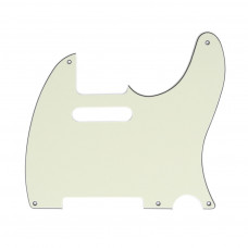 Панель (pickguard) Musiclily Fender Telecaster, 3 слоя, цвет слоновой кости (MX1410IV) 