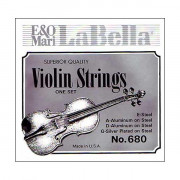 680 Комплект струн для скрипки размером 4/4, металл, LaBella