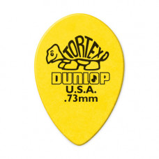 Медиатор Dunlop Tortex Small Tear Drop желтый 0.73мм (423-073) 
