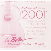2004MH Отдельная 4-я струна для гитары посеребреная La Bella