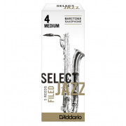 RSF05BSX4M Select Jazz Filed Трости для саксофона баритон, размер 4, средние (Medium), 5шт, Rico