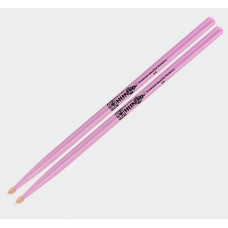 1010100201005 Colored Series 5A Барабанные палочки, орех гикори, розовые, HUN
