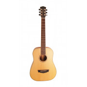 PW-410-Mini-NS Акустическая гитара, с чехлом, матовая, Parkwood