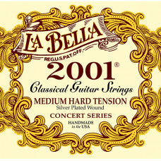 2001MH 2001 Medium Hard Комплект струн для классической гитары, ср-сильное натяж., La Bella