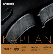 K410-SM Kaplan Forza Комплект струн для альта, среднее натяжение, Short Scale, D'Addario