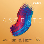 A314-4/4M Ascente Отдельная струна G для скрипки 4/4, среднее натяжение, D'Addario
