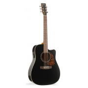 028054 Protege B18 CW Cedar Black Электро-акустическая гитара, Norman