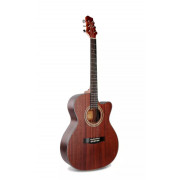 SM-402 Акустическая гитара, с вырезом, цвет натуральный, Smiger