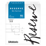 DCR1030 Reserve Трости для кларнета Bb, размер 3.0, 10шт., Rico