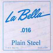 Струна La Bella для гитары 016, сталь (PS016) 