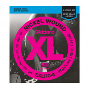 EXL170-8 Nickel Wound Комплект струн для 8-струнной бас-гитары, Light, 45-100, Long Scale, D'Addario