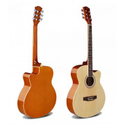 GA-H10-N Акустическая гитара, с вырезом, цвет натуральный, Smiger