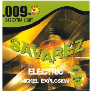 X50XL Explosion Комплект струн для электрогитары, никелированные, 9-42, Savarez