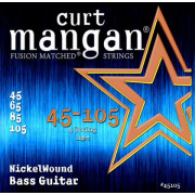 Струны Curt Mangan Nickel Wound Bass 45-105
(45105)