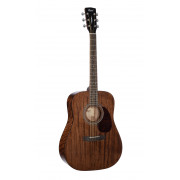 Earth60M-WBAG-OP Earth Series Акустическая гитара, цвет натуральный, с чехлом, Cort