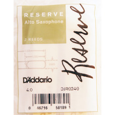 DJR0240 Reserve Трости для саксофона альт, размер 4.0, 2шт., Rico