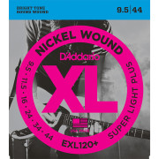 EXL120+ Nickel Wound Комплект струн для электрогитары, Super Light Plus, 9.5-44, D'Addario