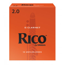 RBA1020 Rico Трости для кларнета Eb, размер 2.0, 10шт, Rico