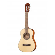 Классическая гитара Cort Classic Series 1/2 с чехлом, цвет натуральный матовый (AC50-WBAG-OP) 