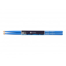 Барабанные палочки HUN Colored Series Bluefire 7A BLUE, орех гикори, деревянный наконечник (10104008) 
