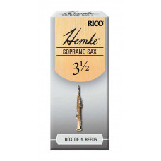 RHKP5SSX350 Hemke Трости для саксофона сопрано, размер 3.5, 5шт, Rico
