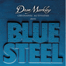 DM2558A Blue Steel Комплект струн для 7-струнной электрогитары, никелированные, 10-60, Dean Markley