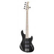 GB75JH-TBK GB Series Бас-гитара, 5-струнная, черная, Cort
