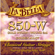 Струны La Bella Classic Golden Nylon 3-rd Wound (850-W)